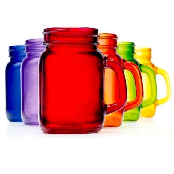 Home Essentials and Beyond He Mason Jar Shooter Glass Set - Picture 1 of 6